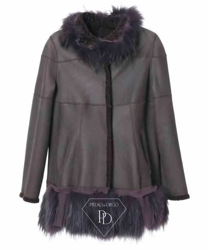 Chaqueta Piel Vuelta Reversible