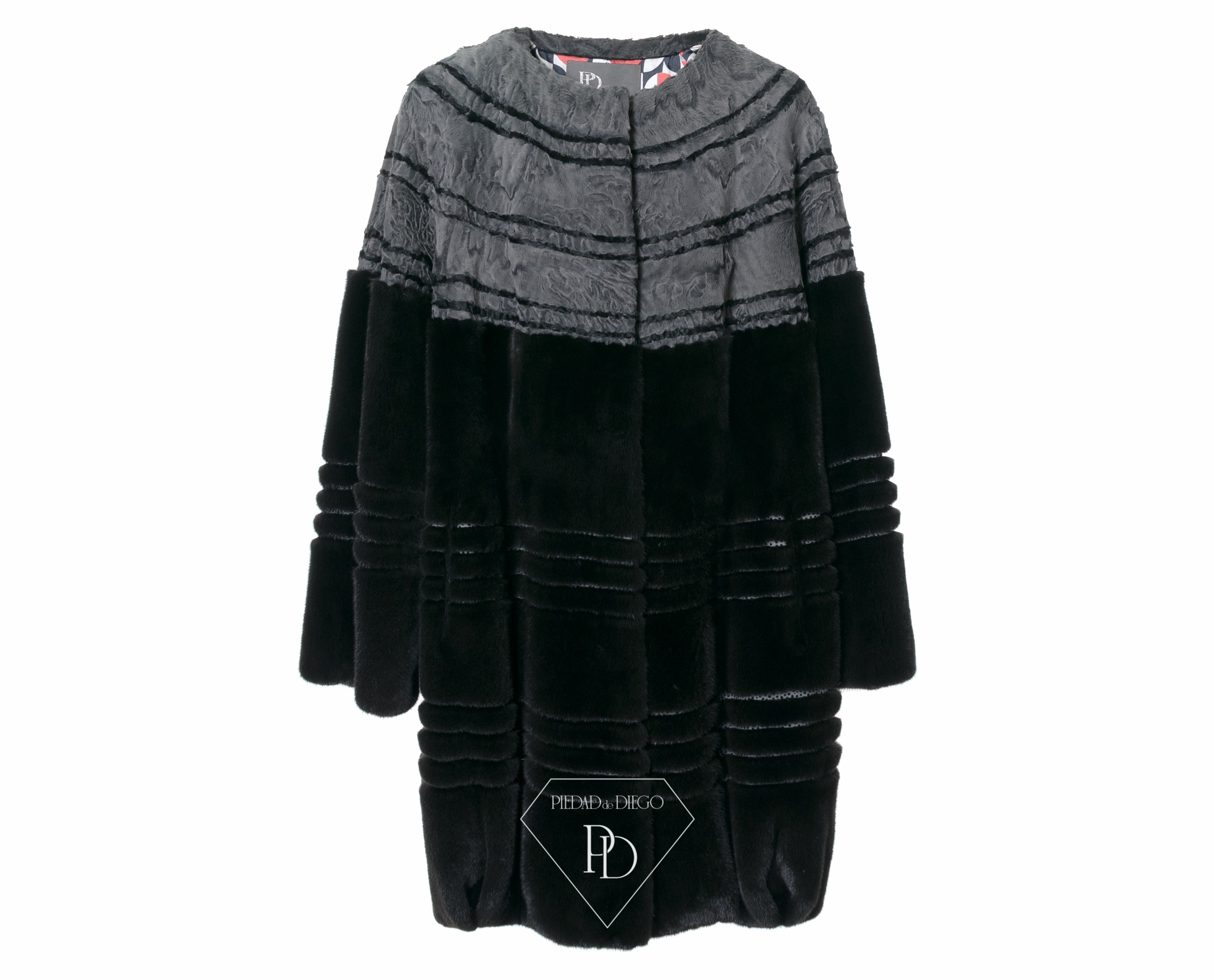 Abrigo de Visón Swakara-Blackglama 5 Abrigo Visón Swakara-Blackglama