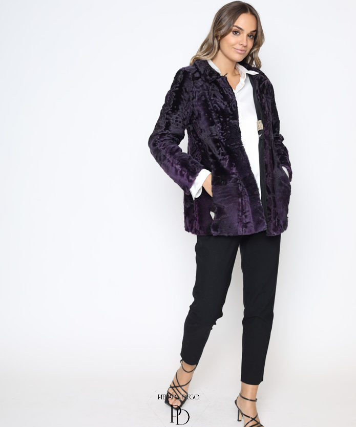 Chaqueta Astracan Swakara Moderna Juvenil Ligera 5436a (1 De 4)