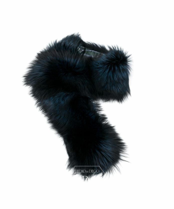Estola de Zorro BlueBlack