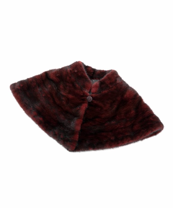 Capelina Visón RedBlack