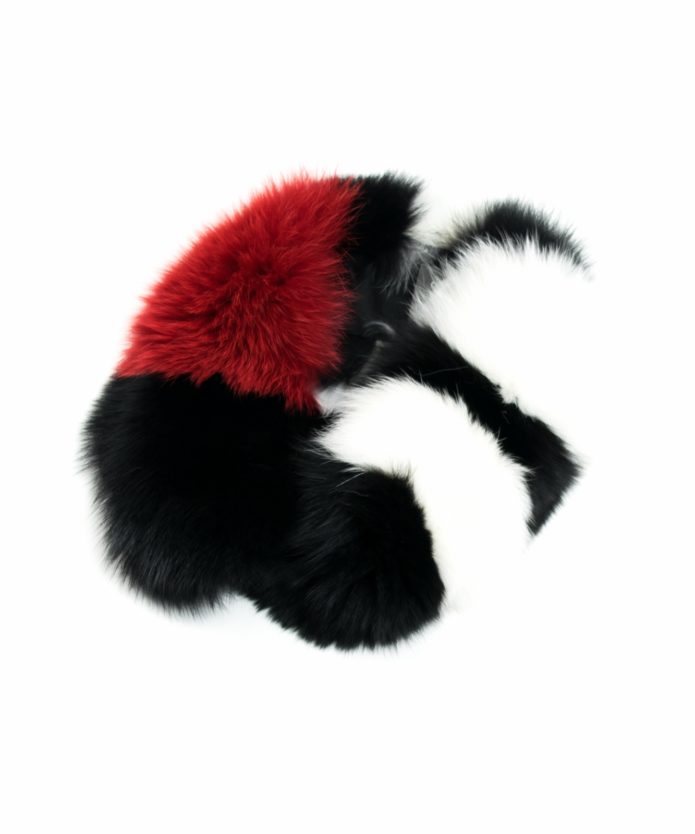 Cuello Zorro BlackRed
