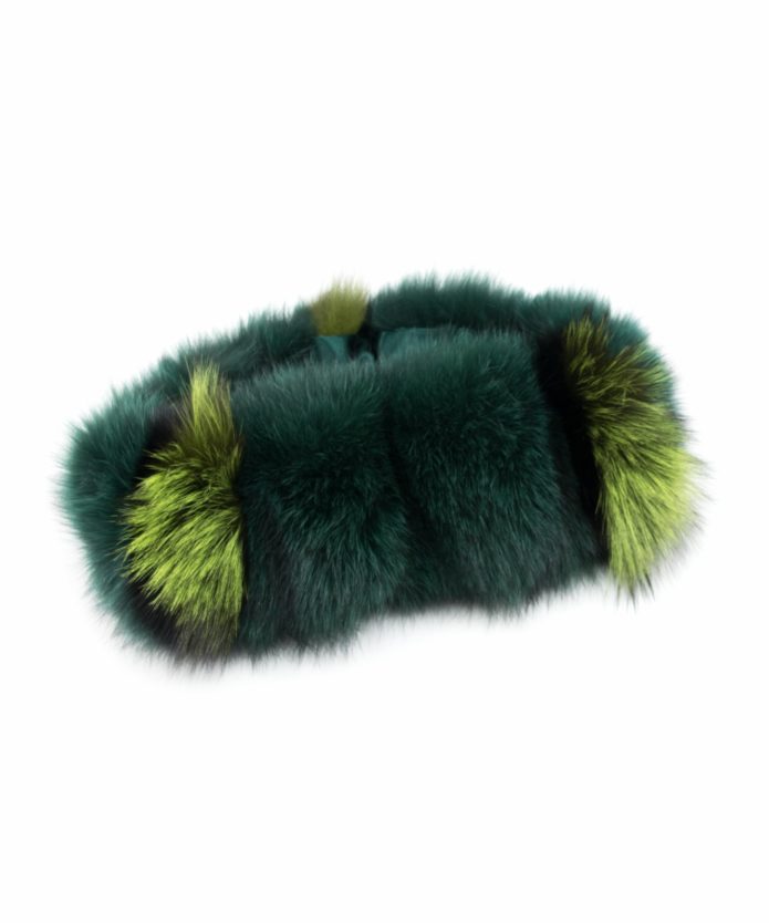 Cuello Zorro Oliva