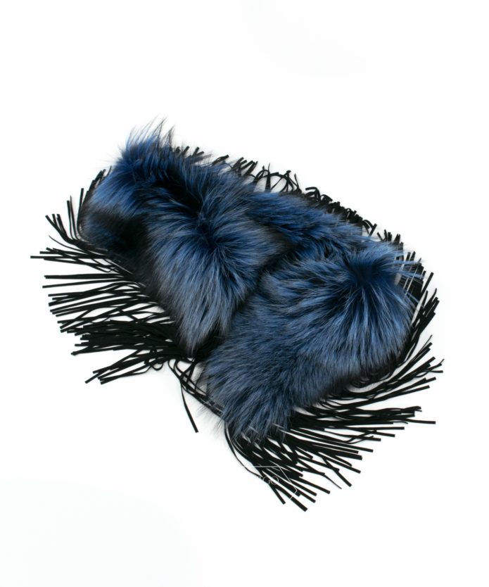 Cuello Zorro Blue Flecos