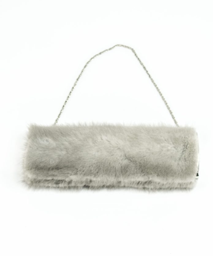 Bolso de mano en Visón Zafiro