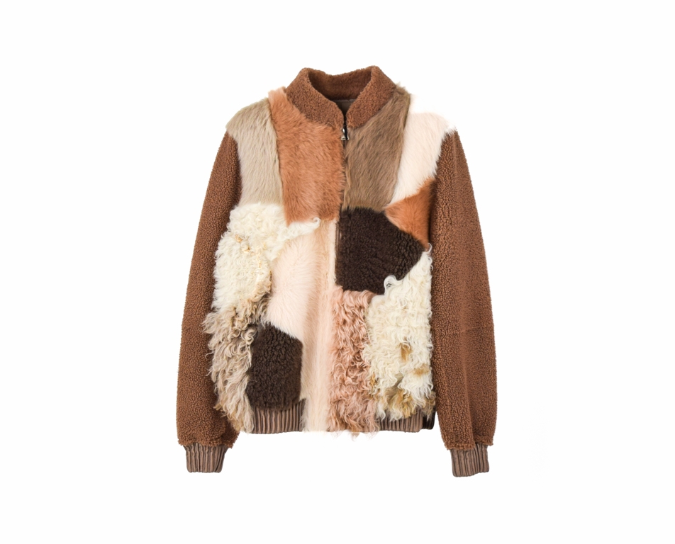 Chaqueta Piel Vuelta Mujer - Cazadora Doble faz Mujer - Pensa 3 Chaqueta Piel Vuelta Mujer - Chaqueta de pelo Cordero mujer - Pensa