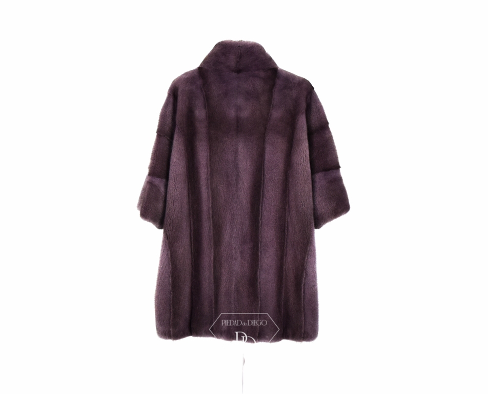 Chaquetón Visón Violeta - Chaquetón de piel de visón 8 Chaquetón Visón Violeta - Chaquetón de piel de visón