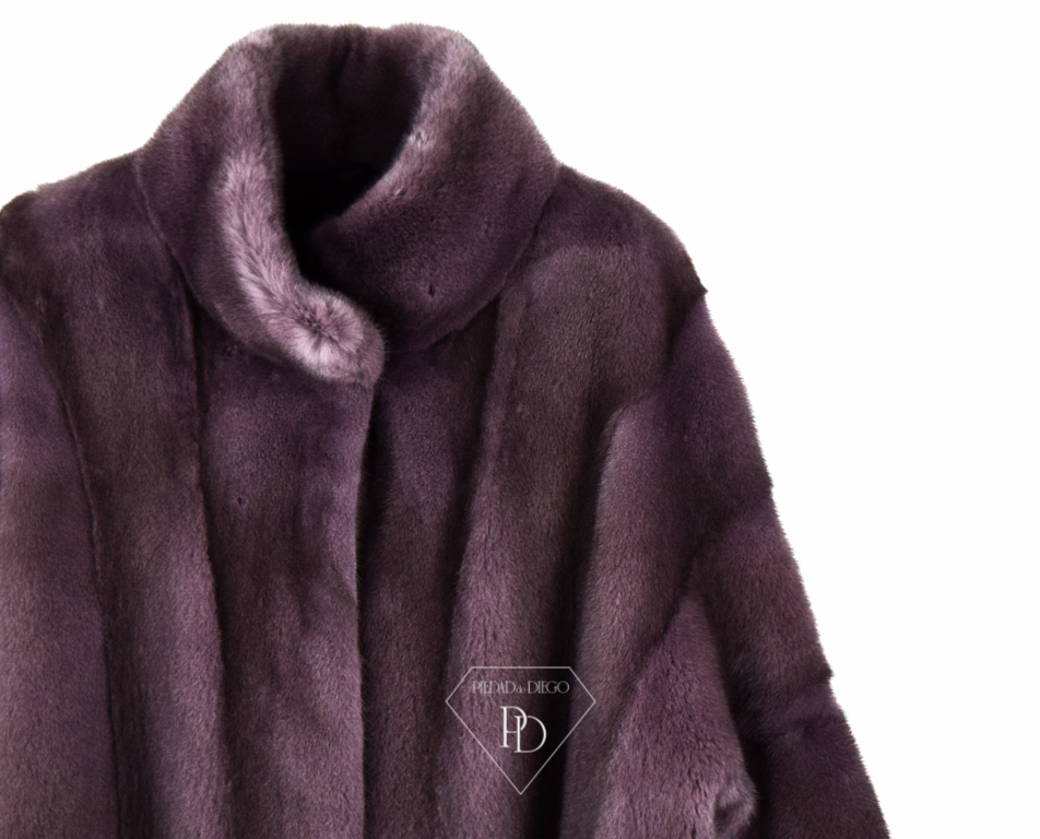 Chaquetón Visón Violeta - Chaquetón de piel de visón 5 Chaquetón Visón Violeta - Chaquetón de piel de visón