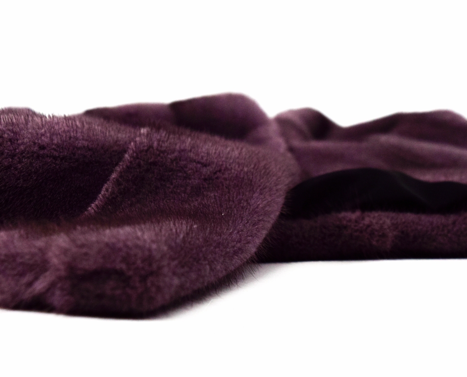 Chaquetón Visón Violeta - Chaquetón de piel de visón 4 Chaquetón Visón Violeta - Chaquetón de piel de visón