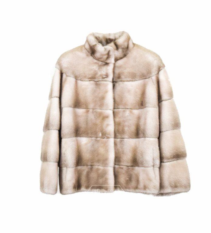 Chaqueta Visón Beig - Chaqueta de piel de Visón - Aza