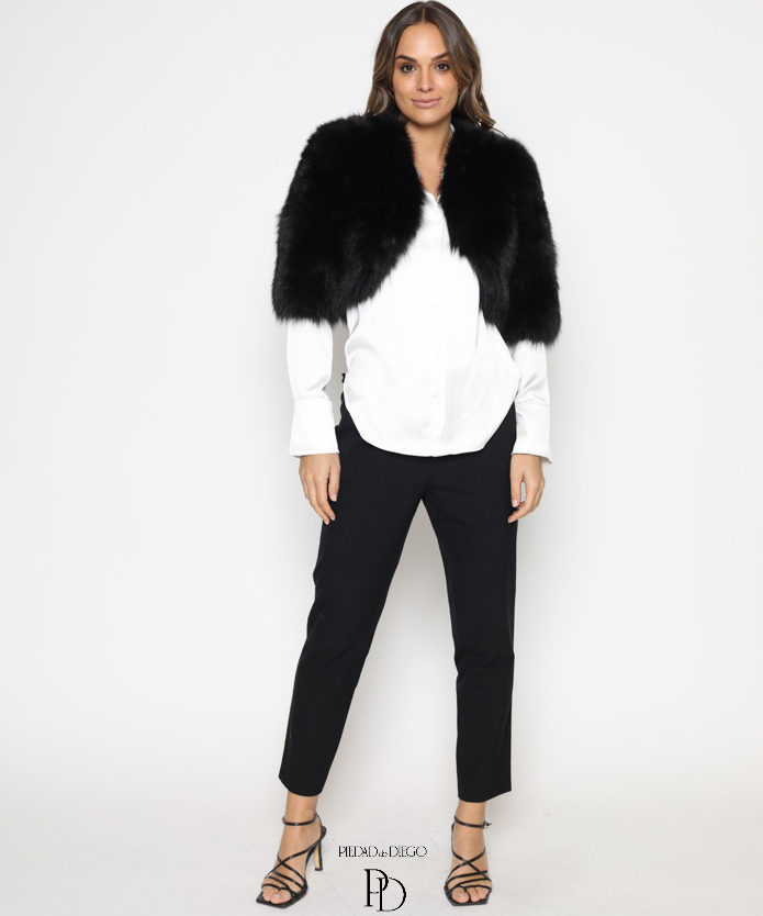 Chaqueta Piel Zorro Bolero Piel Martis 1