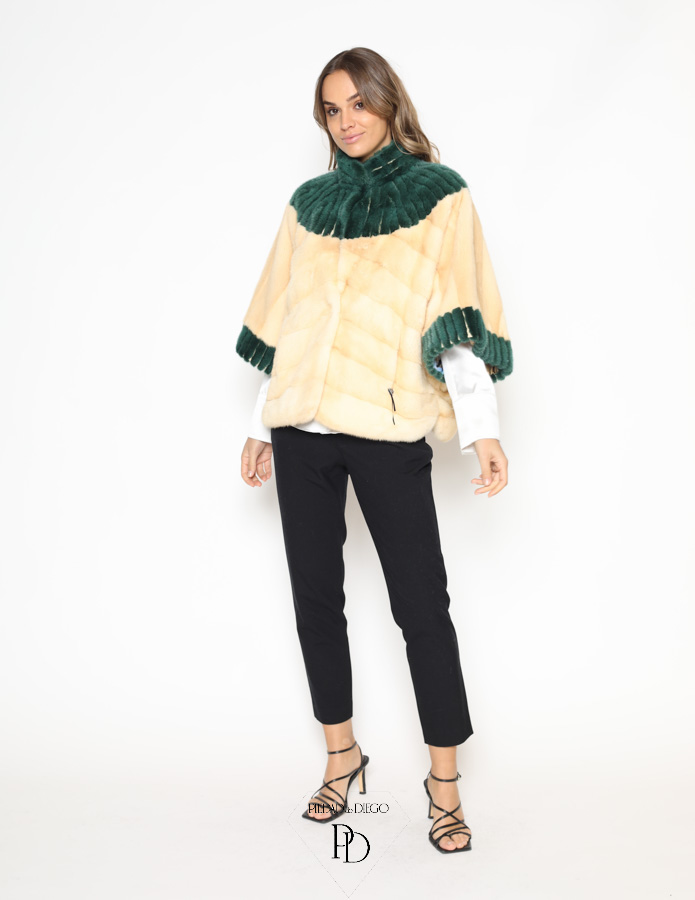 Chaqueta de piel de Visón - Anis-VTEJ 2 Chaqueta Piel Vison Juvenil Anis 2