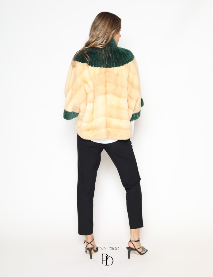 Chaqueta de piel de Visón - Anis-VTEJ 5 Chaqueta Piel Vison Juvenil Anis 5