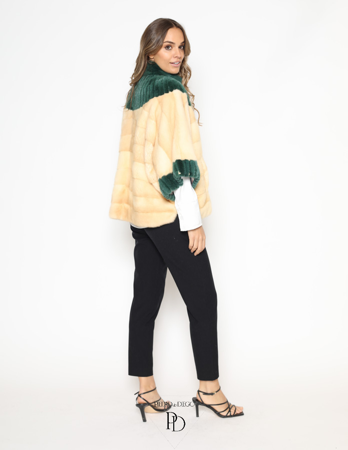 Chaqueta de piel de Visón - Anis-VTEJ 4 Chaqueta Piel Vison Juvenil Anis 6