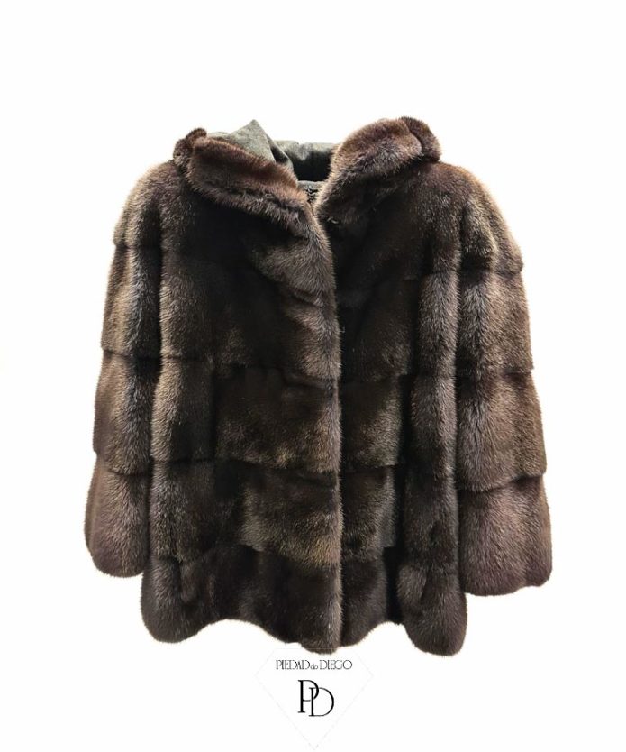 chaqueta vison juvenil