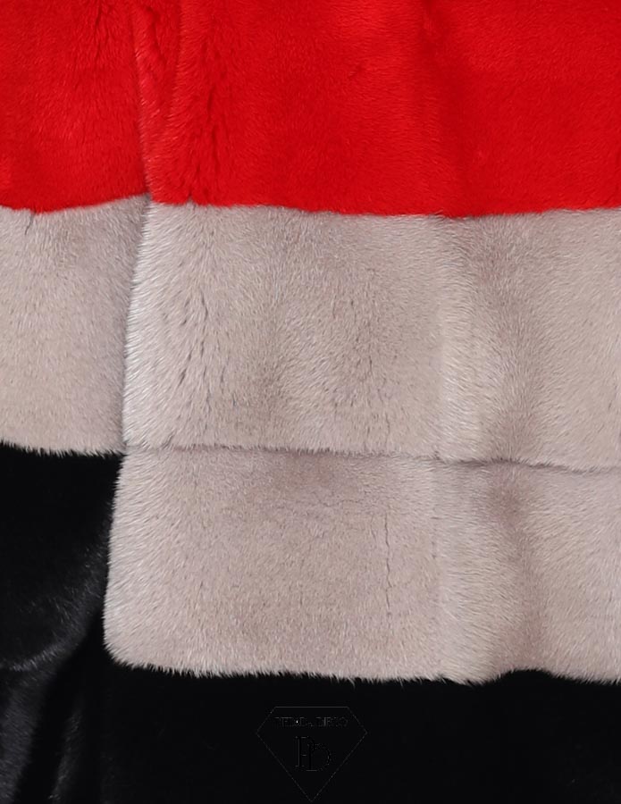 Chaqueta de Visón Mujer - Yoko 5 Chaqueta Piel De Visón Moderna Juvenil Yoko 5