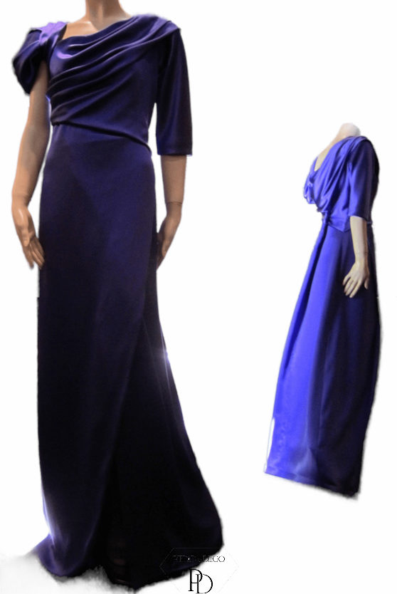 2166 (2) Vestido Fiesta Liquidacion Outlet