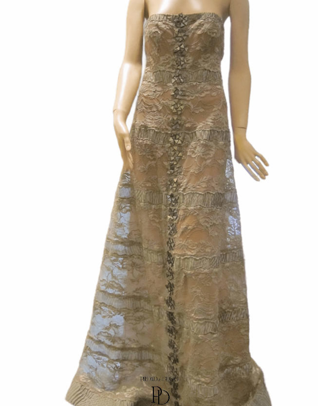 6006 Tx (2)vestido Fiesta Outlet