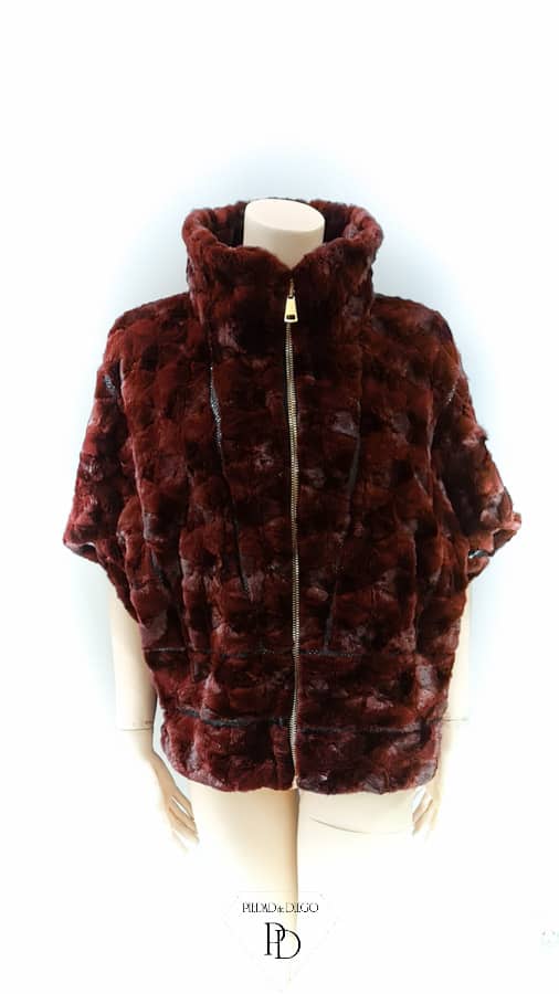 Arreglo Vison Rasado Chaqueta